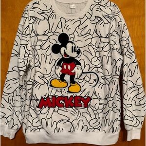 Mickey Mouse Sweatshirt Sz L
